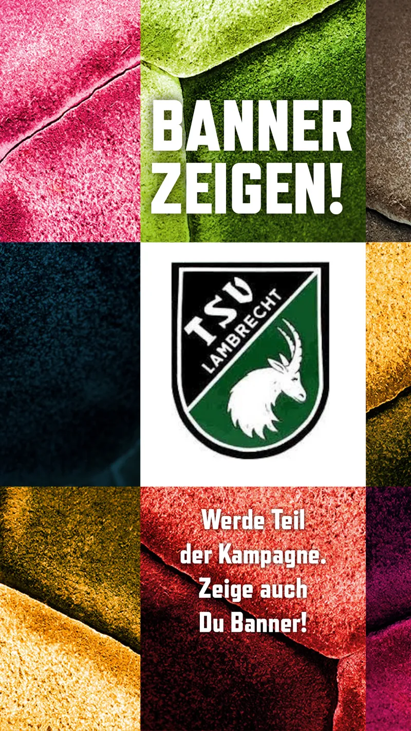 Banner Zeigen – Kampagne des Landessportbunds Rheinland-Pfalz